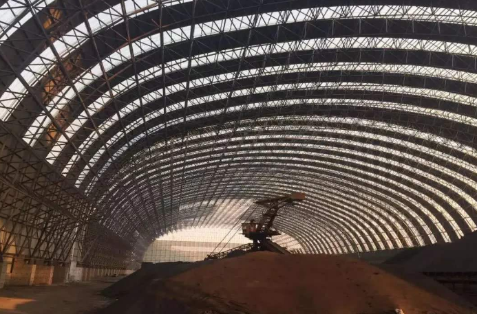 肇东概述原料场封闭技术的特点和类型