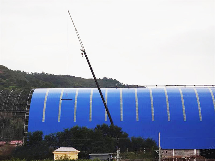 肇东煤棚网架工程