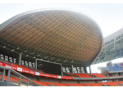 肇东体育看台案例